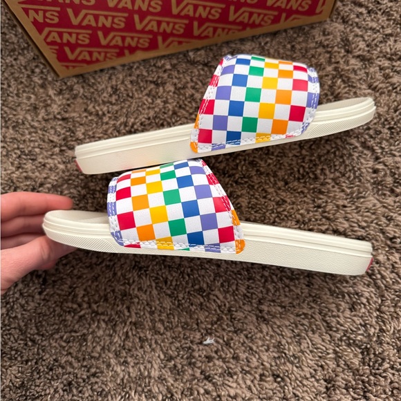 Vans Checkered Slidesš - Picture 7 of 8